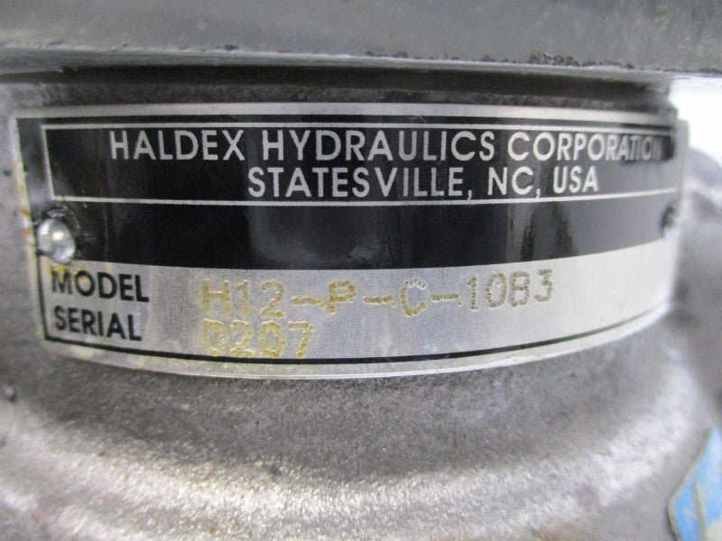 HALDEX HYDRAULICS H12-P-C-10B3 UNMP