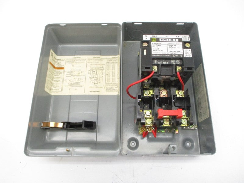 SQUARE D 8536SBO2SV02 SER. A 110/120V UNMP