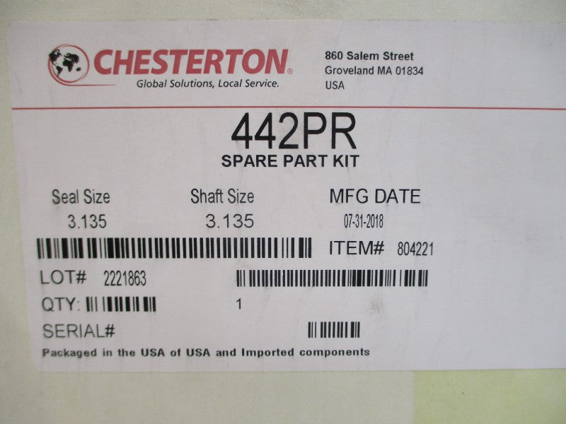 CHESTERTON 442PR 804221 3.135" NSMP