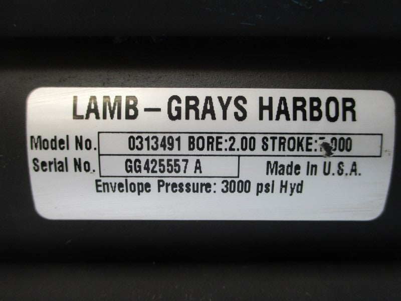 LAMB-GRAYS HARBOR 0313491 3000PSI NSNP