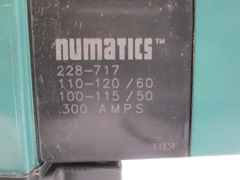 NUMATICS 554SS63AK000030 110-120V .30A 150PSI NSNP