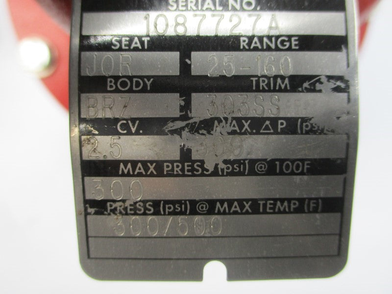 JORDAN VALVE 61 300/500PSI 3/4" NSNP