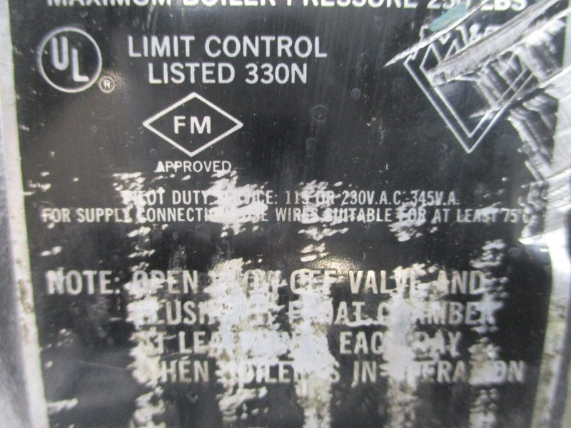 ITT MCDONNELL & MILLER 94 250 115/230VAC (AS PICTURED) NSNP