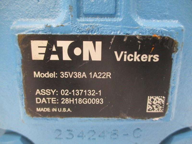 EATON VICKERS 35V38A1A22R 02-137132-1 NSNP