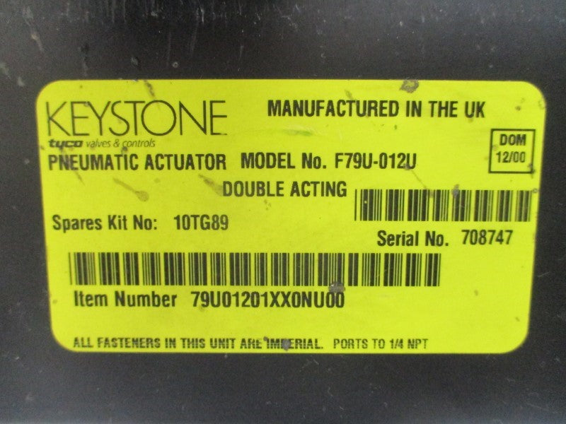 KEYSTONE 990 398 F79U-012U 75-100PSI NSNP