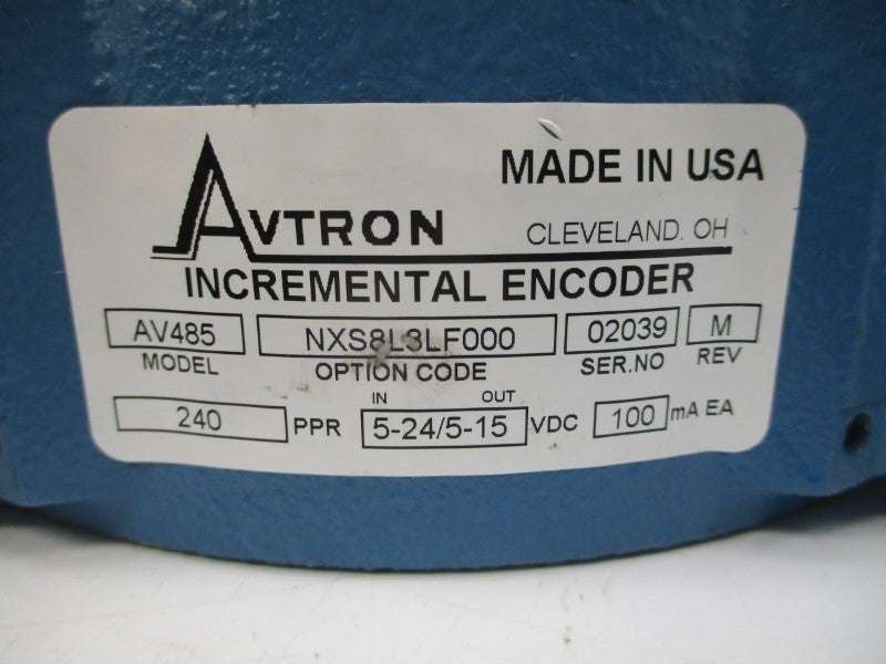 AVTRON AV485-NXS8L8LF000 5-24VDC NSNP