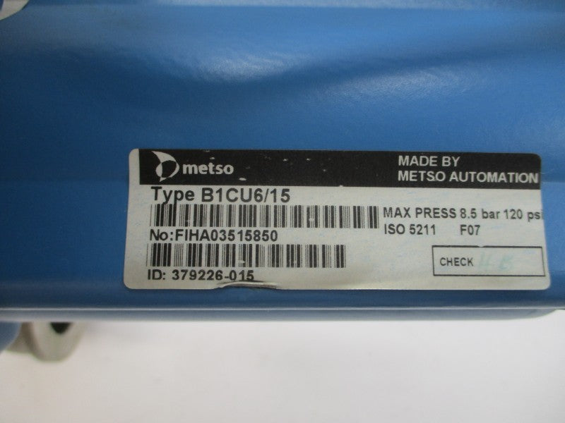 METSO RAA040AS B1CU6/15 4-20VDC 120PSI NSNP