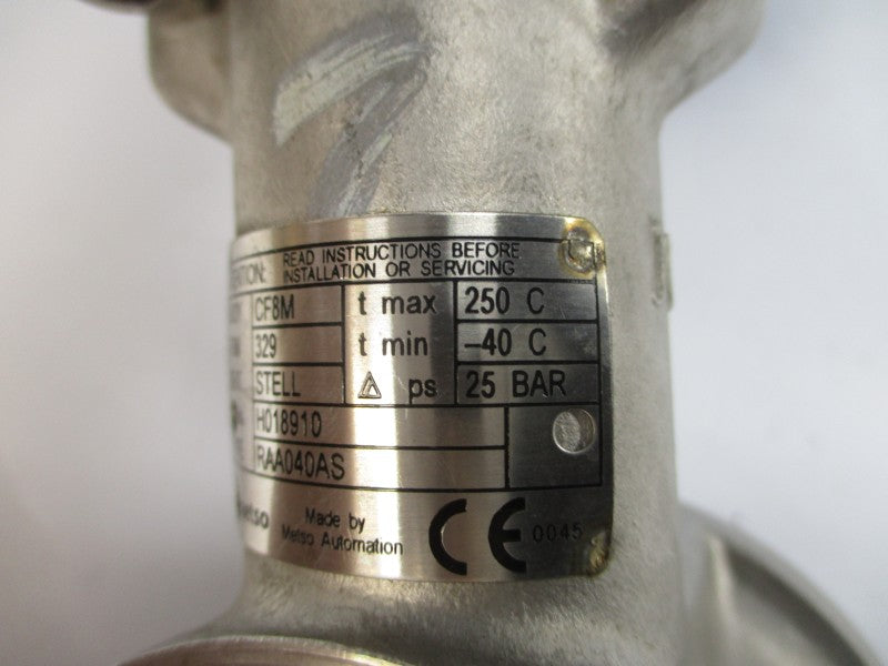 METSO RAA040AS B1CU6/15 4-20VDC 120PSI NSNP
