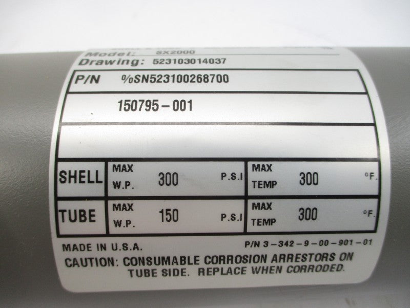 ITT STANDARD %SN523100268700 SX2000 150/300PSI NSMP