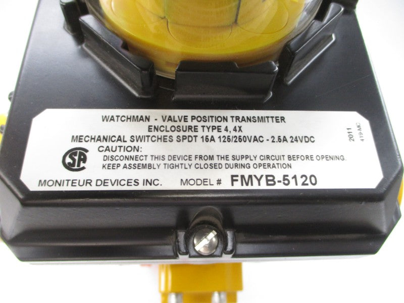XOMOX 9RB708 061 QS0200-U06STACW FYMB-5120 125/250VAC 15A 200PSI 1" NSNP
