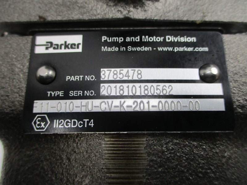 PARKER 3785478 F11-010-HU-CV-K-201-0000-00 NSNP