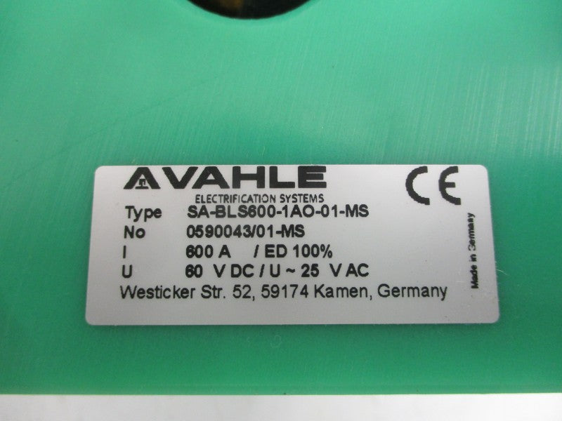 AVAHLE SA-BLS600-1AO-01-MS 60VDC 600A NSNP