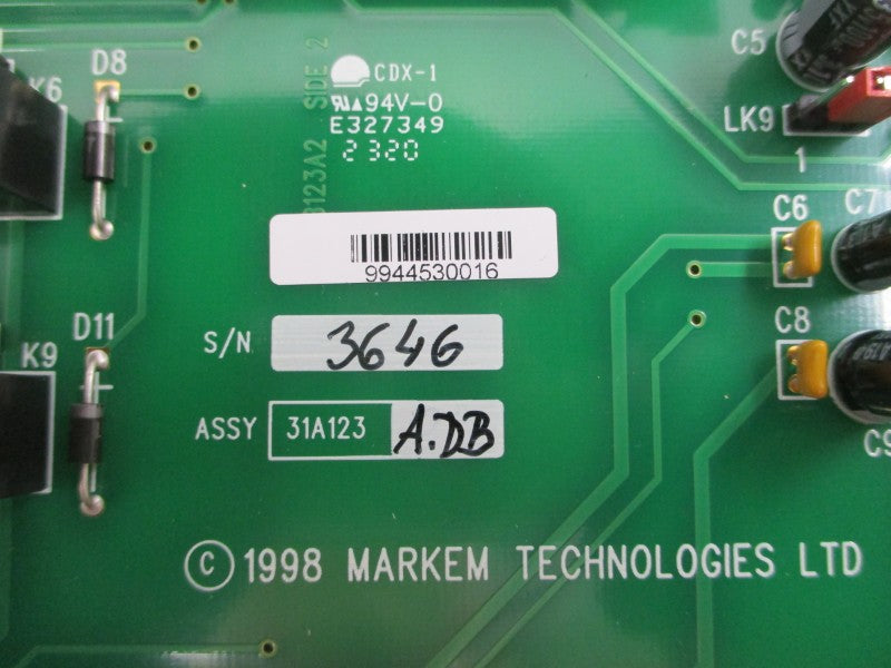 MARKEM IMAJE 31A123.A NSMP