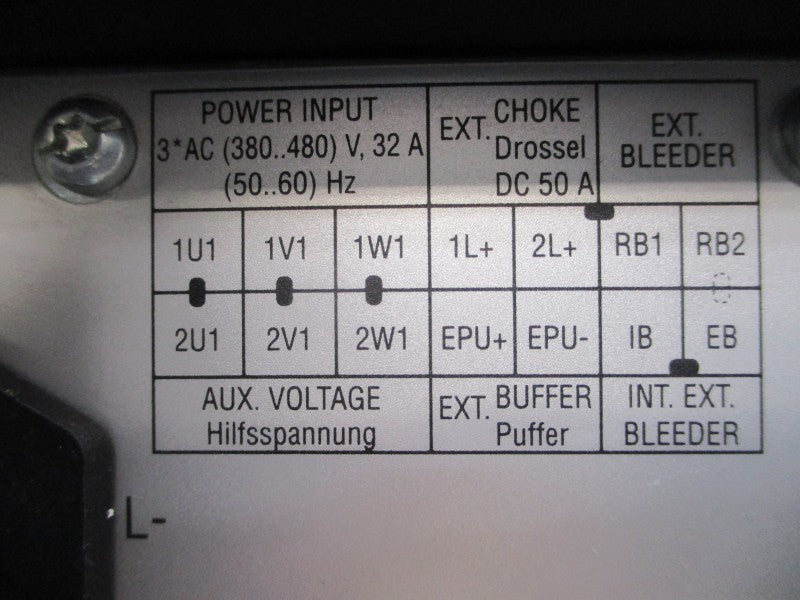 INDRAMAT TVD1.3-15-03 268888 380/480VAC 32A UNMP