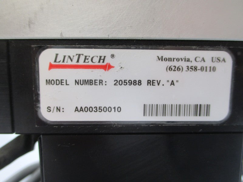LINTECH 205988 REV. A UNMP