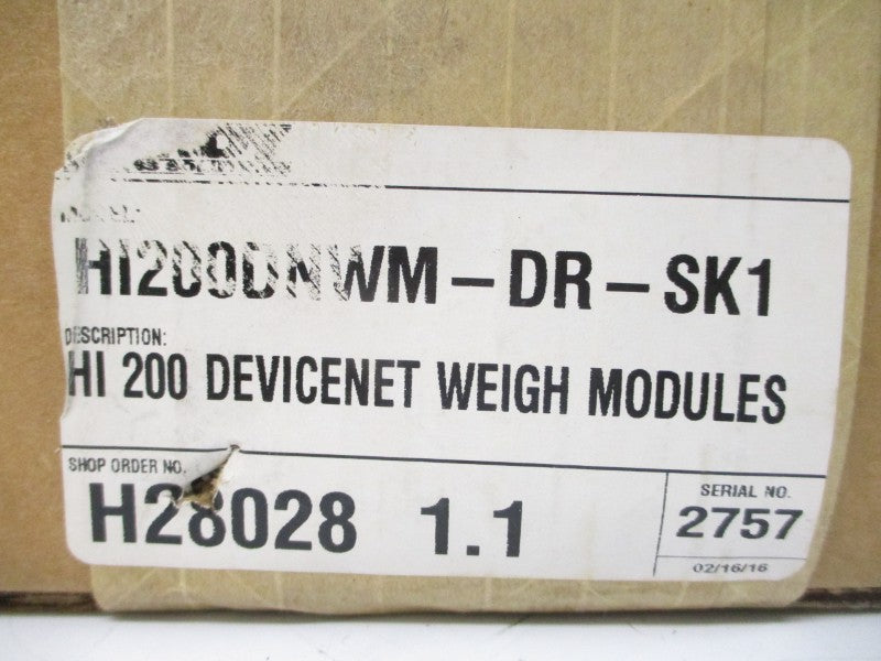 HARDY SOLUTIONS HI200DNWM-DR-SK1 SER. A NSMP