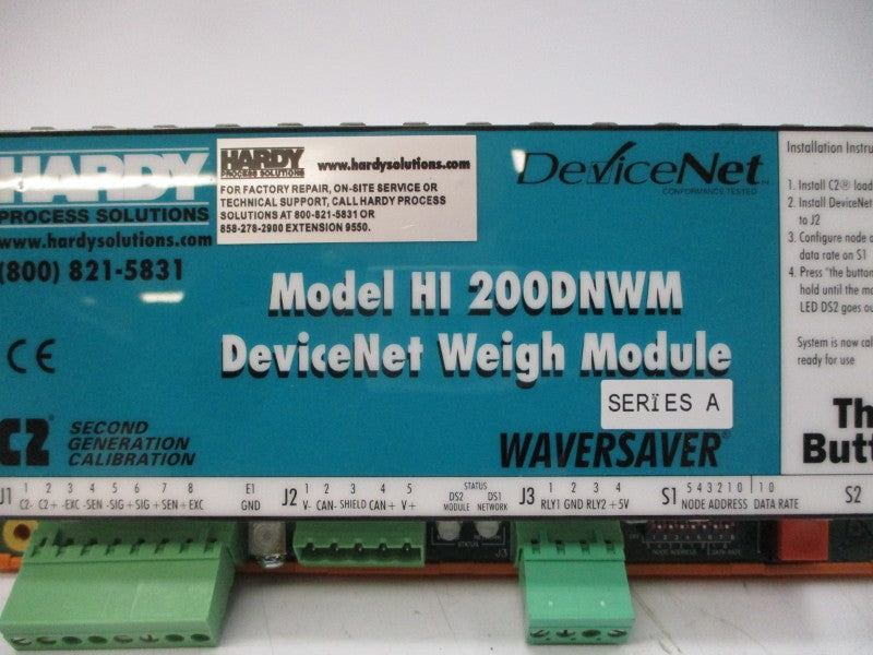 HARDY SOLUTIONS HI200DNWM-DR-B2A-153 SER. A NSMP