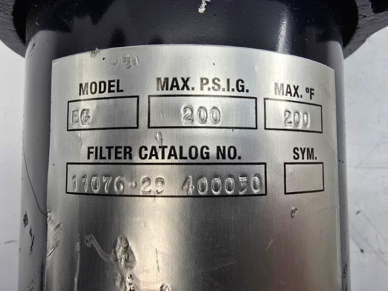 SPARE PART 11076-29-400050 EG 200PSI NSNP