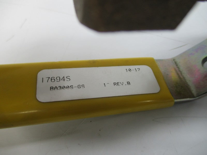 MILWAUKEE VALVE BA300S-GS 17694S REV. B 1" NSNP