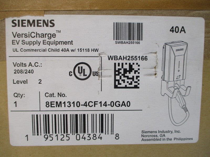 SIEMENS 8EM1310-4CF14-0GA0 208/240VAC 40A NSFS