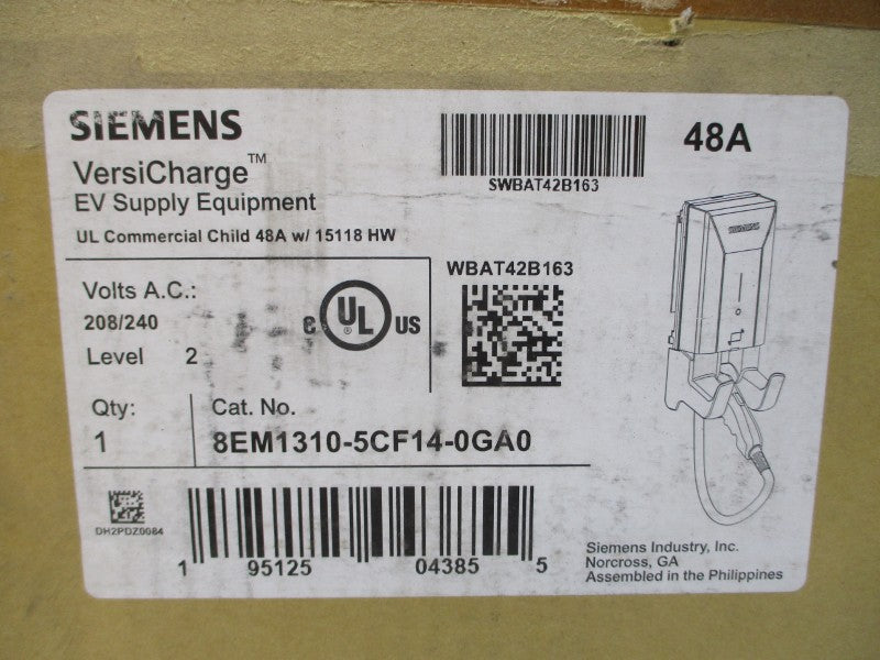 SIEMENS 8EM1310-5CF14-0GA0 208/240VAC 48A NSMP