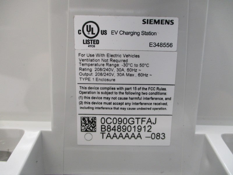 SIEMENS VC30GRYHW HW1 208/240VAC 30A NSMP