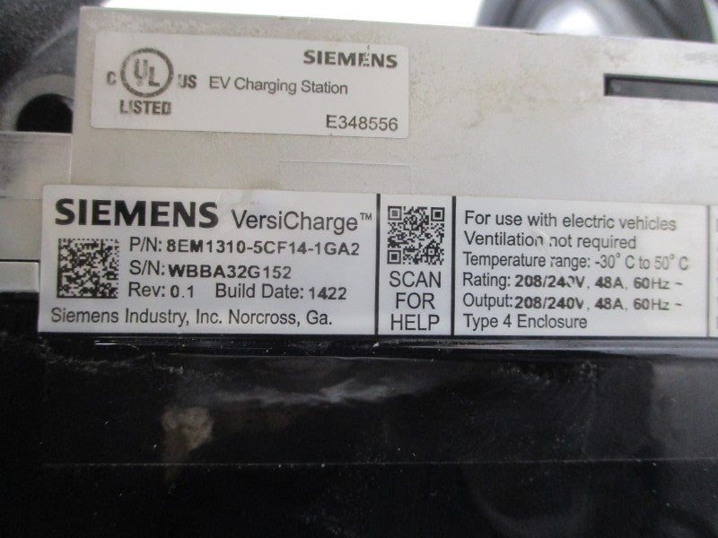 SIEMENS 8EM1310-5CF14-1GA2 208/240V 48A REV. 0.1 UNMP