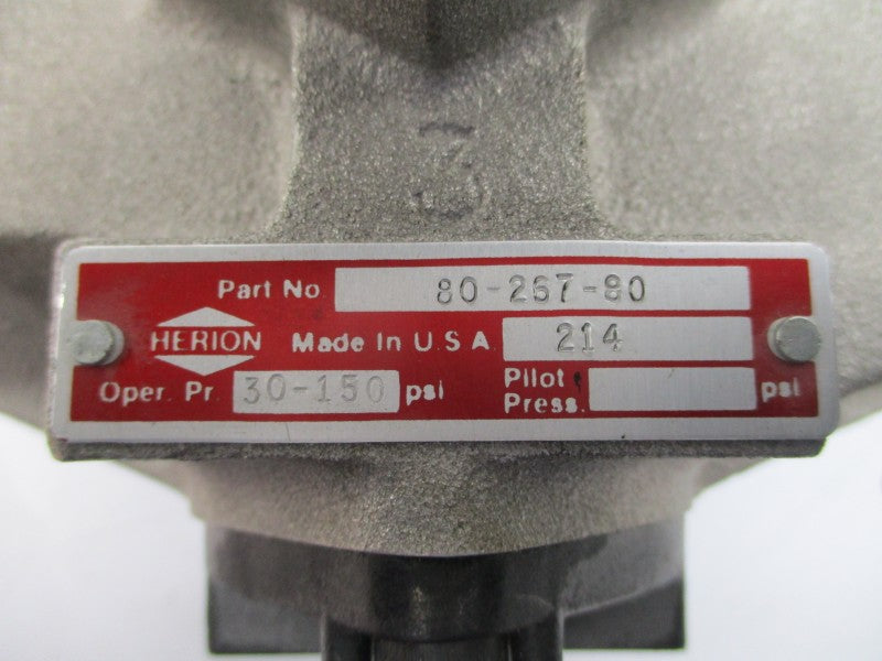 HERION 80-267-80 120V 30-150PSI NSNP