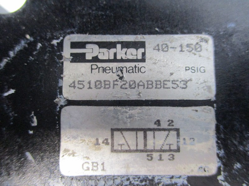 PARKER 4510BF20ABBE53 110/120V 40-150PSI (AS PICTURED) NSNP