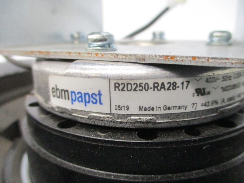 FAN R2D250-RA28-17 460V 0.43A (AS PICTURED) UNMP
