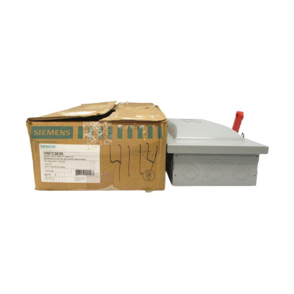 SIEMENS HNFC363R 600VAC/DC 100A NSMP