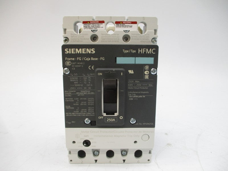 SIEMENS HFN3H250L 600V 250A NSMP