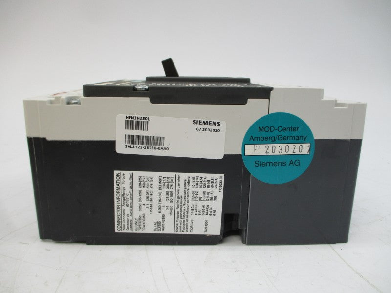 SIEMENS HFN3H250L 600V 250A NSMP