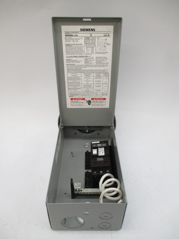 SIEMENS W0408ML1125-60 SER. A 120/240V 60A NSMP