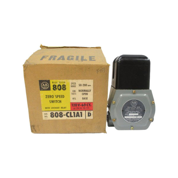 ALLEN BRADLEY 808-CL1A1 SER. D 110/120V (BR/YL) NSMP