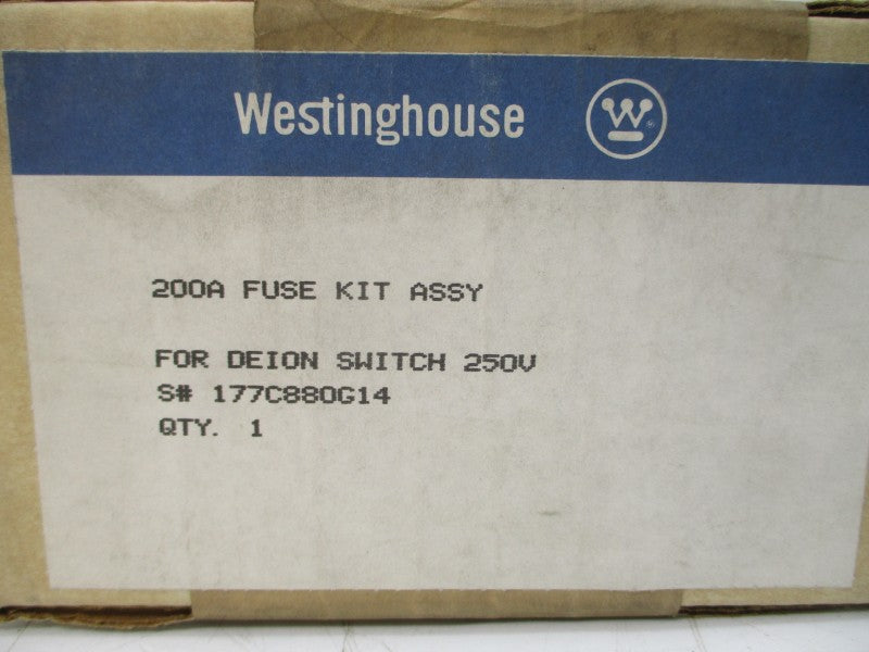WESTINGHOUSE 177C880G14 250V 200A NSFS