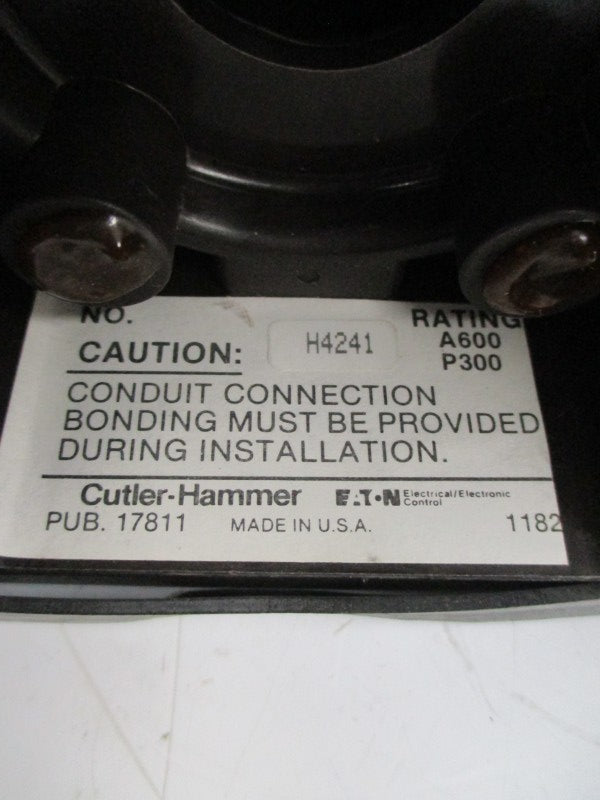 CUTLER HAMMER 10250H4241 SER. C NSMP