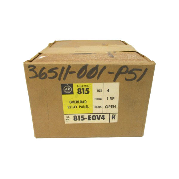ALLEN BRADLEY 815-EOV4 SER. K (BR/YL) NSFS