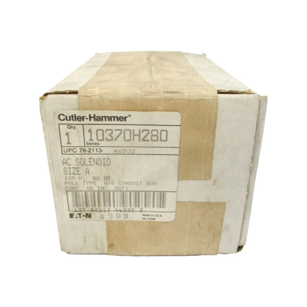 CUTLER HAMMER 10370H280 110V NSFS
