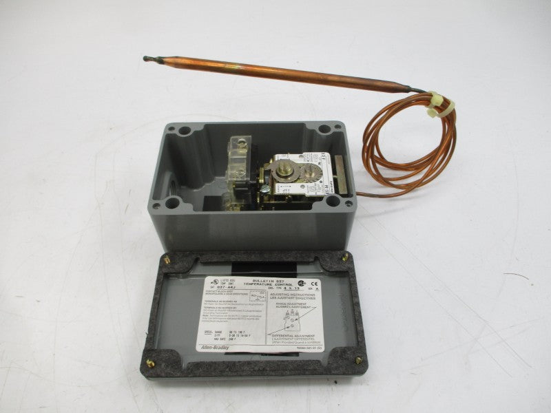 ALLEN BRADLEY 837-A4J SER. A 24-600V 80-190'F (BR/WH) NSMP