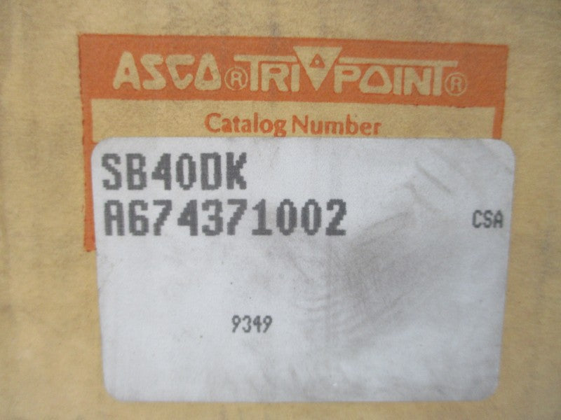 ASCO SB40DK 125/250VAC 5A NSMP