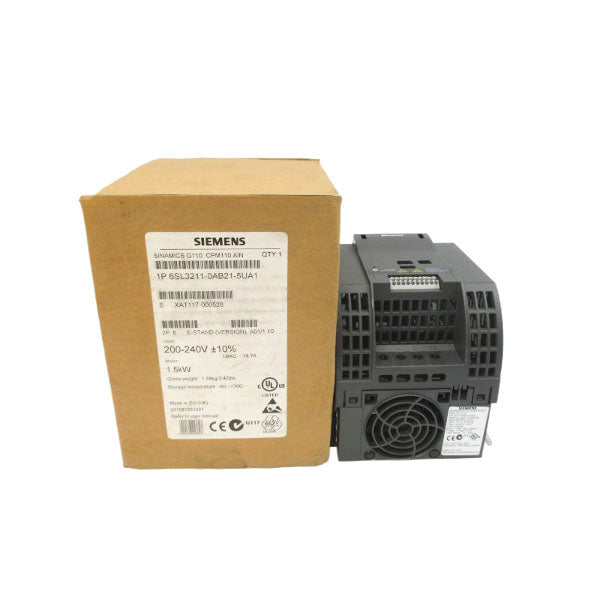 SIEMENS 6SL3211-0AB21-5UA1 200-240VAC 19.7A NSMP