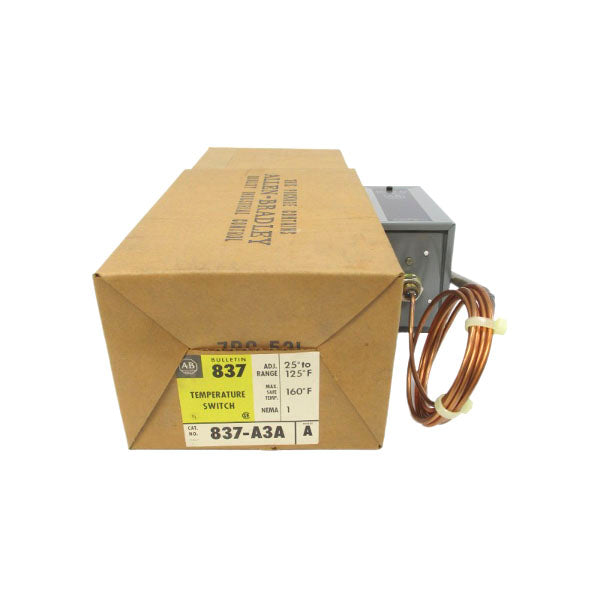 ALLEN BRADLEY 837-A3A SER. A 24-600VAC (BR/YL) NSMP