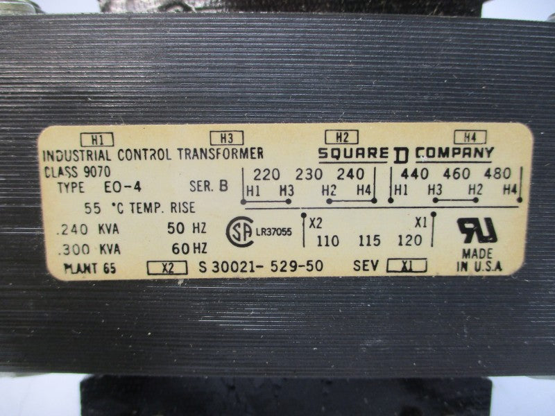 SQUARE D 9070EO-4 SER. B 240-480V NSMP