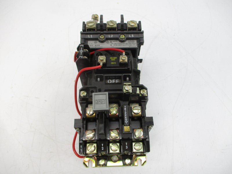ALLEN BRADLEY 509-AOB SER. B 460-480V 18A (BR/YL) NSMP