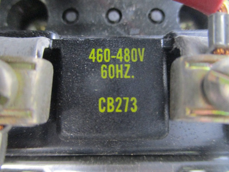 ALLEN BRADLEY 509-AOB SER. B 460-480V 18A (BR/YL) NSMP