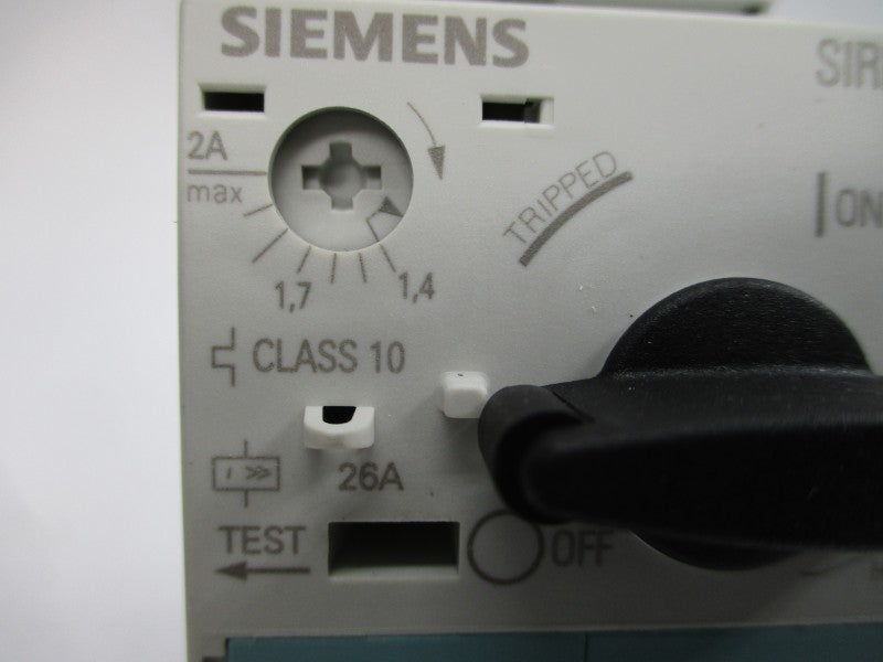 SIEMENS 3RA1120-1BA23-0AK6 110/120VAC 1.4-2A NSMP