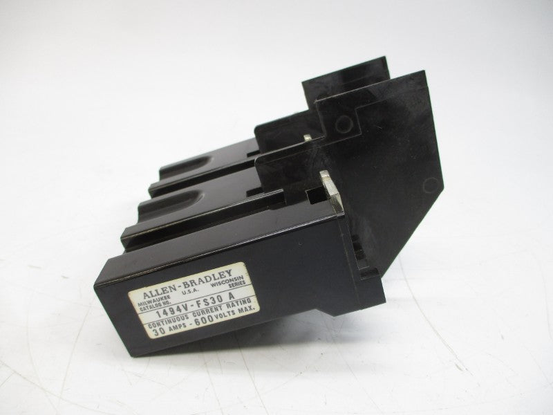 ALLEN BRADLEY 1494V-FS30 SER. A 600V 1-30A (BR/WH) NSMP