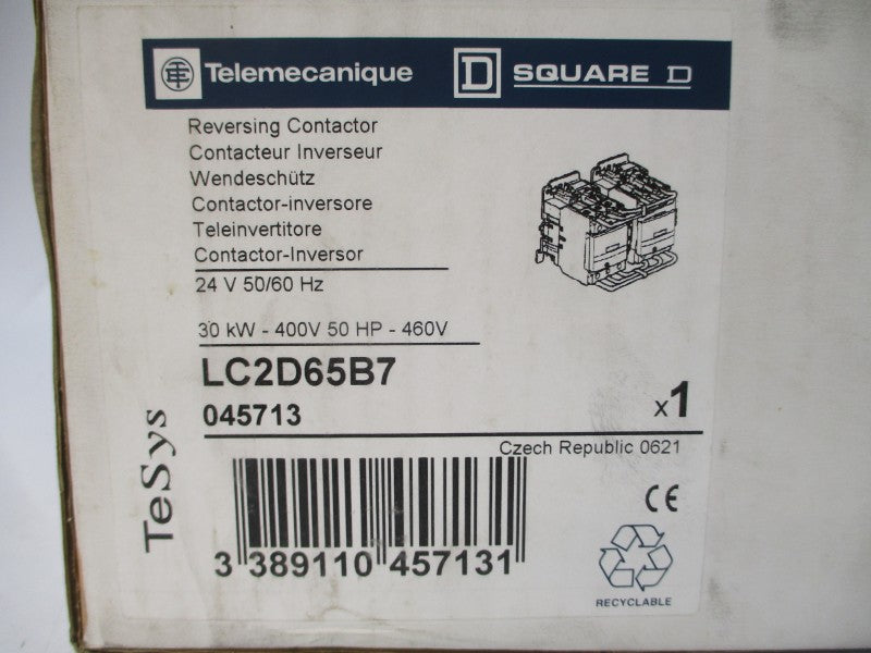 TELEMECANIQUE LC2D65B7 24V 80A NSMP