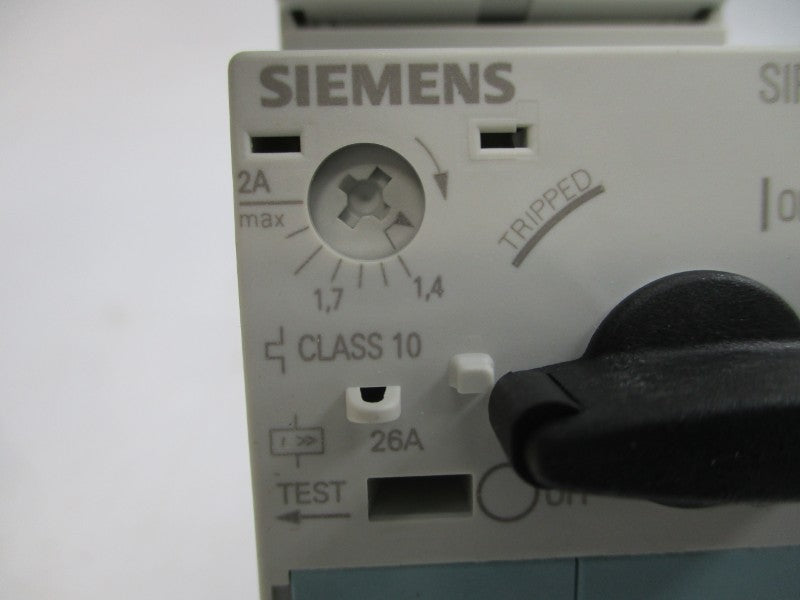 SIEMENS 3RA1125-1BA23-1AP6 220/240VAC 1.4-2A NSMP